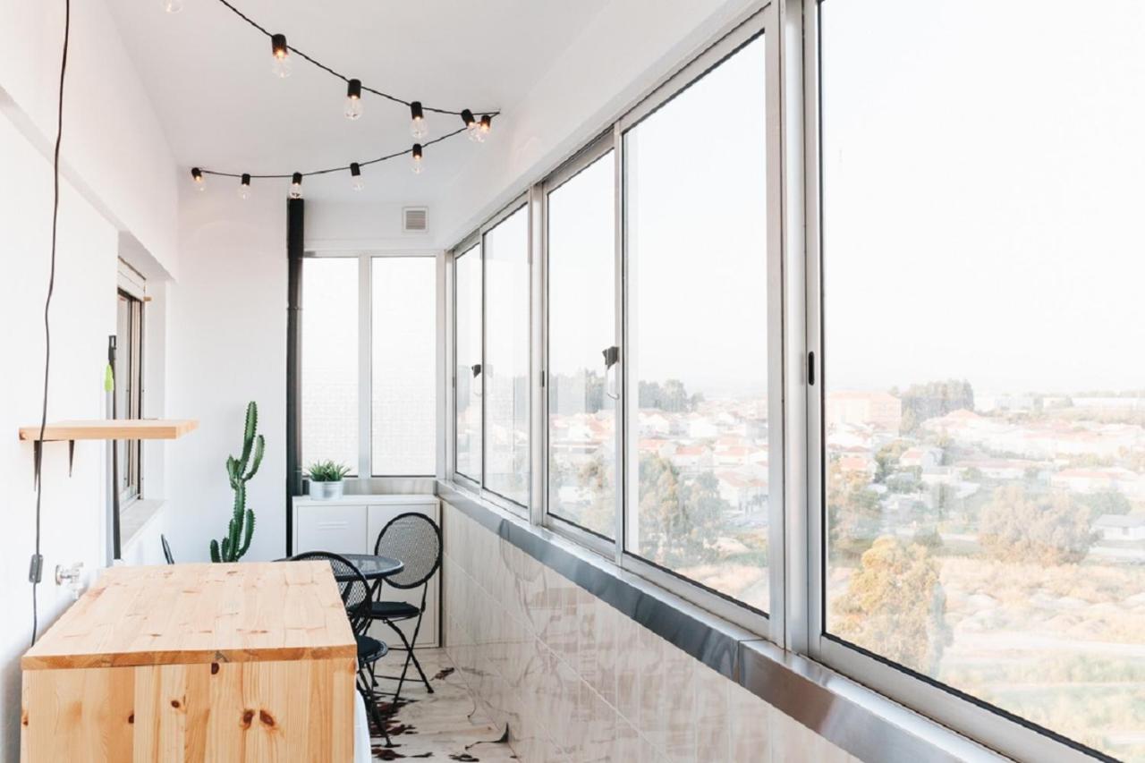 Viva Cozy Panoramic Flat Lägenhet Senhora da Hora Exteriör bild
